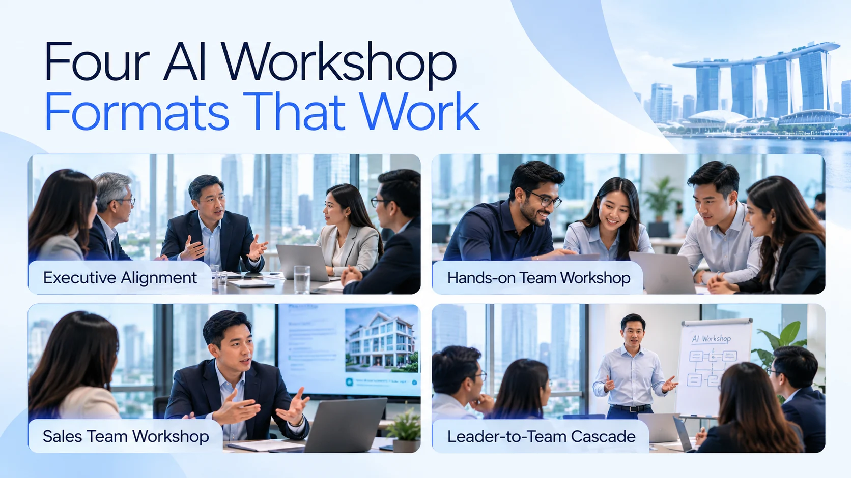 Four AI Workshop Formats That Work